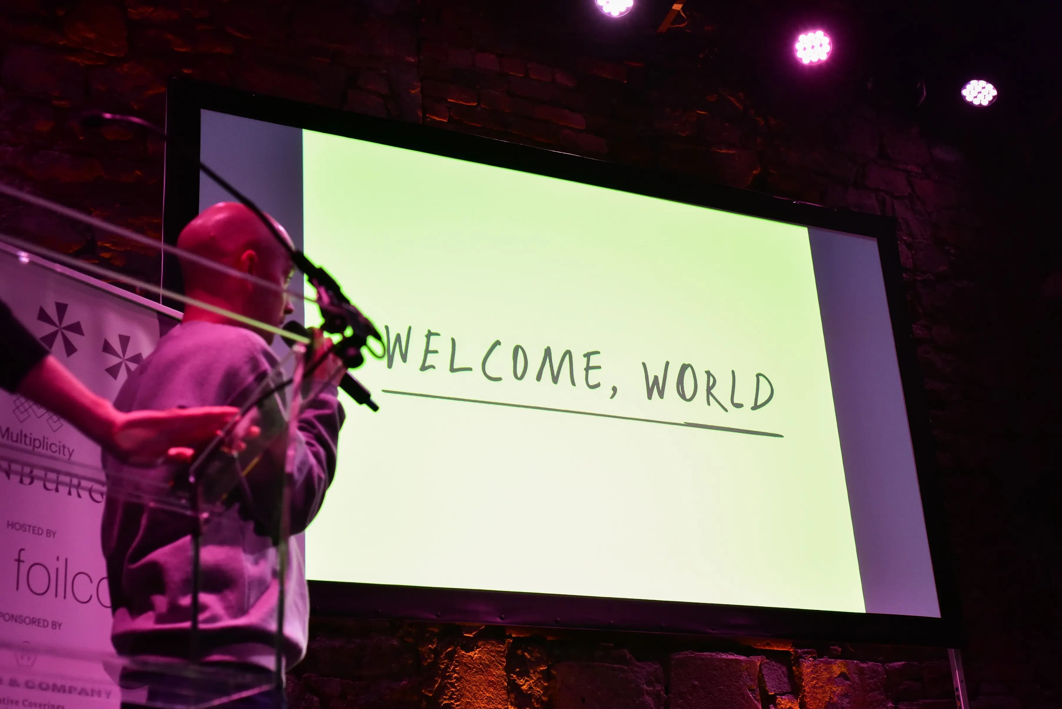 Multiplicity Event Welcome